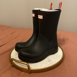 Men's Original Play Mid-Height Rain Boots: Black